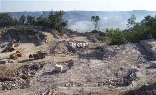 Dexpan Safe Quarrying Sandstone, Mining in Sandstone Quarries