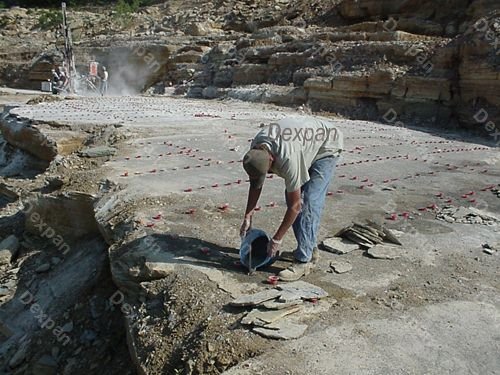 Dexpan No Diamond Wire Quarrying Limestone in Limestone Quarries