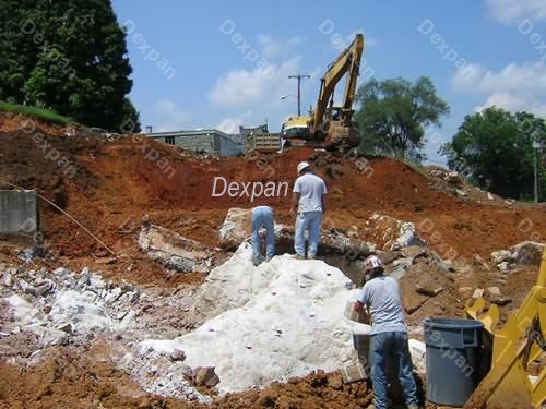 Dexpan Rock Blasting, Rock Excavation, Rock Excavating & Breaking