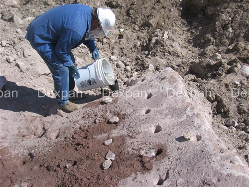 Dexpan Rock Breaking, Rock Excavating, Rock Blasting, Rock Demolition, Rock Drilling