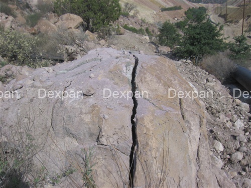 Dexpan Corte de Roca, Demolicion de roca, Excavacion de Roca engineer