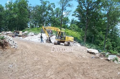 Dexpan Proyecto de excavacin en camino para la remodelacin de una casa