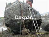 Dexpan corte de roca, demolicion de roca, excavacion de roca