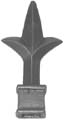 Ornamental Iron Fence finials, Fence spears #6A